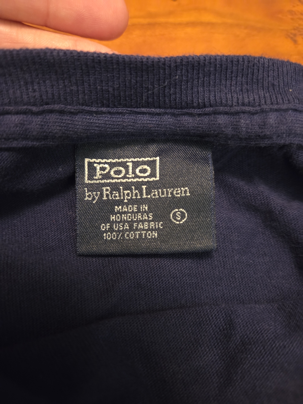 Polo by Ralph Lauren Navy Graphic Soccer Short-Sleeve Tee - Picture 6 of 7